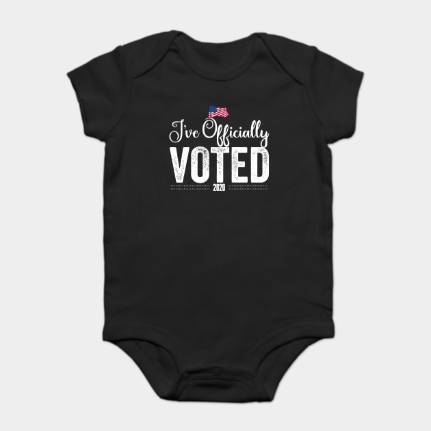 I've Officially Voted 2020 Baby Bodysuit by belownormal